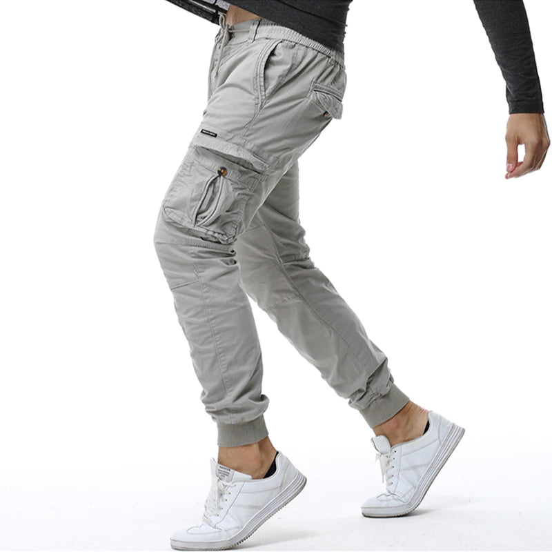 Casual Solid Breathable Trousers Pants