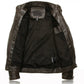 Men's Motorcycle Leather Jacket Coats