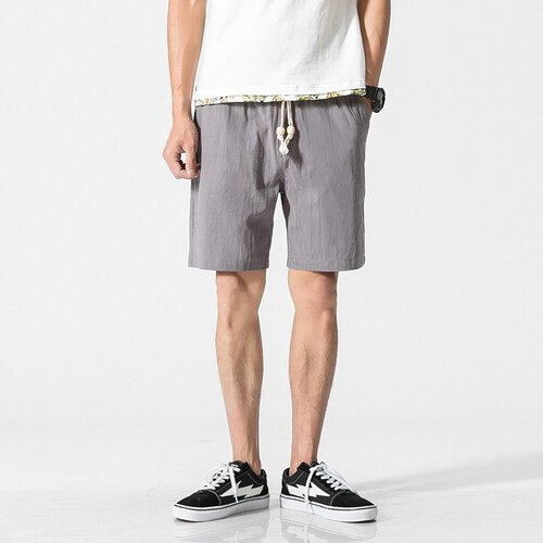 Men's Summer Street Style Linen Shorts