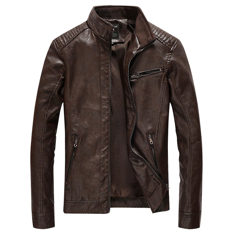 Streetwear Pilot Leather Jacket Coats