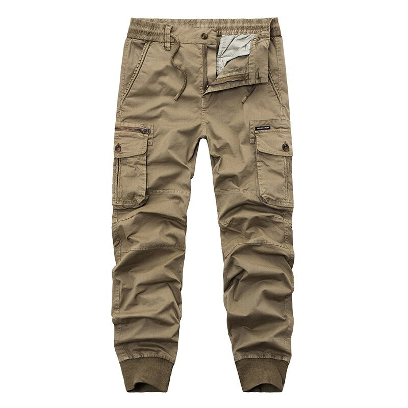 Casual Solid Breathable Trousers Pants