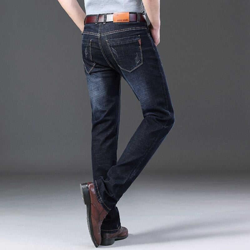 Casual Men Comfortable Jeans Pants