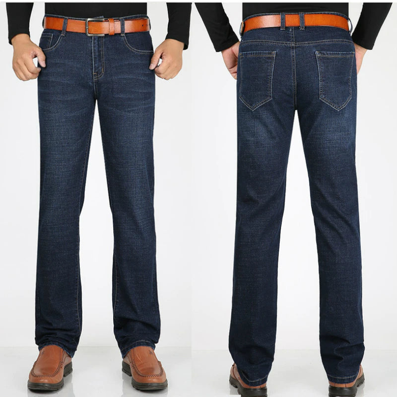 Straight High Long Length Men's Jeans