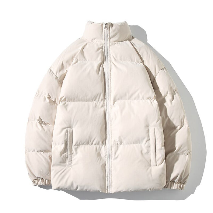 Stand Collar Streetwear Parkas Coat