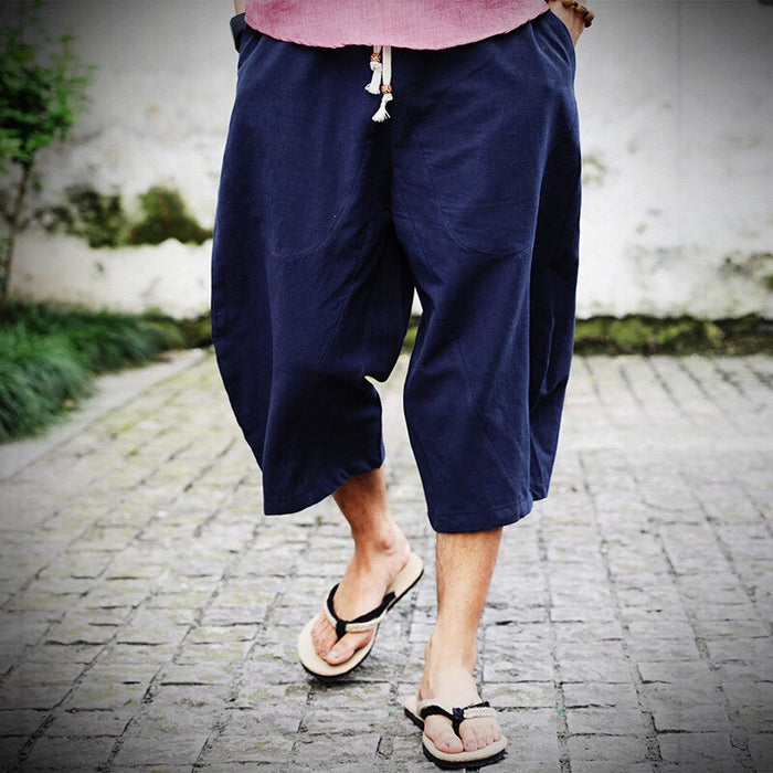 Summer Loose Calf Length Pants