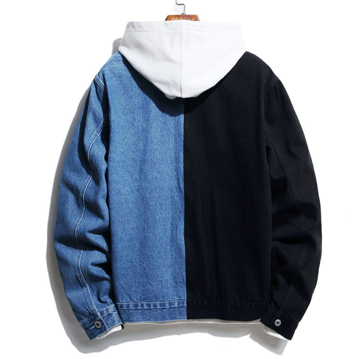 Streetwear Hip Hop Denim Outwear Jacket