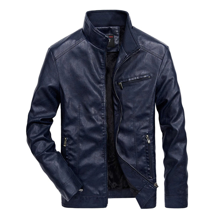 Motorcycle Leather Warm Jackets