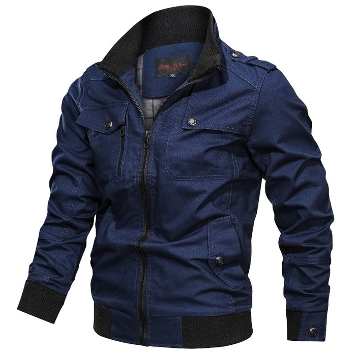 Windbreaker Autumn Causal Bomber Jacket