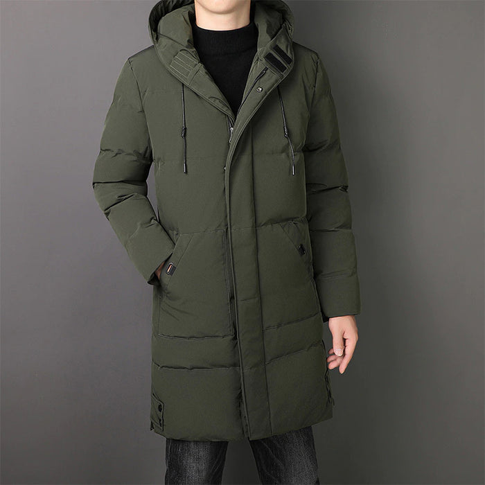 Winter Long Hooded Parka Coat