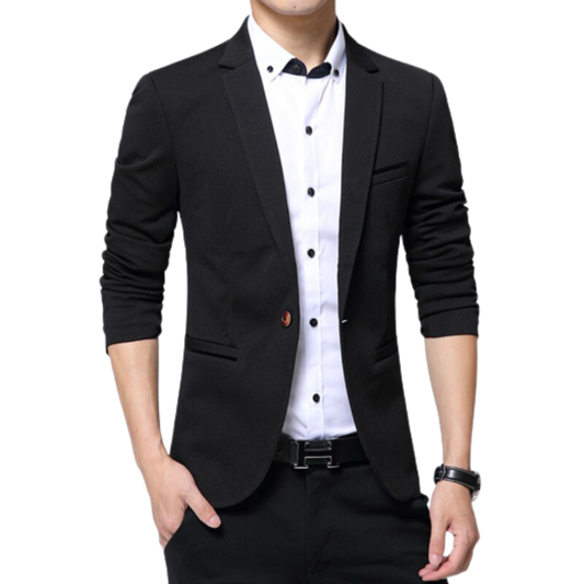 Spring Autumn Casual Men's Blazer Jacket