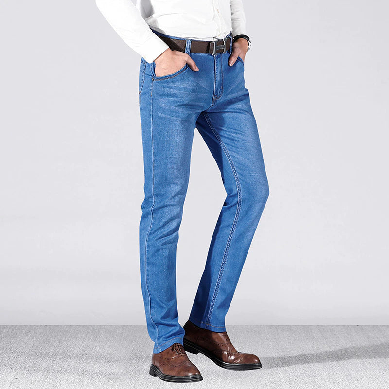 Business Slim Stretch Casual Denim Jeans