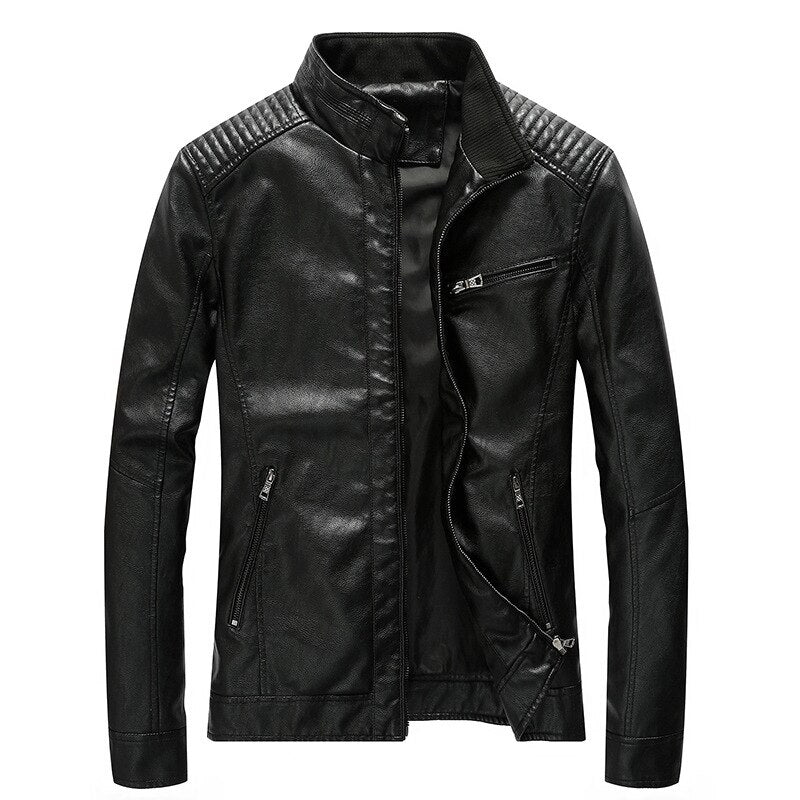 Streetwear Pilot Leather Jacket Coats