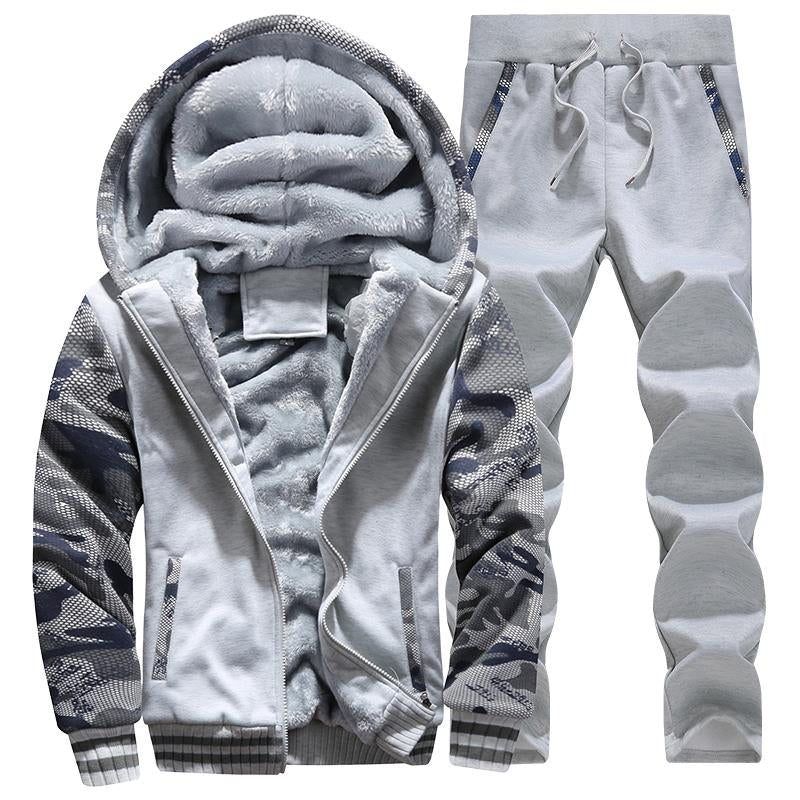 Sporting Hooded Casual Tracksuit