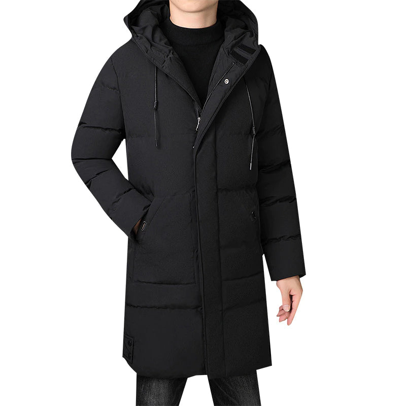 Winter Long Hooded Parka Coat