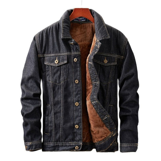 Winter Outerwear Warm Denim Jacket