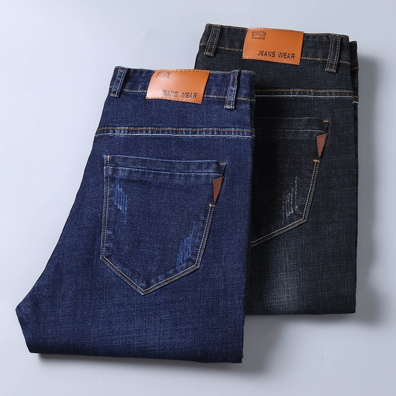 Casual Men Comfortable Jeans Pants