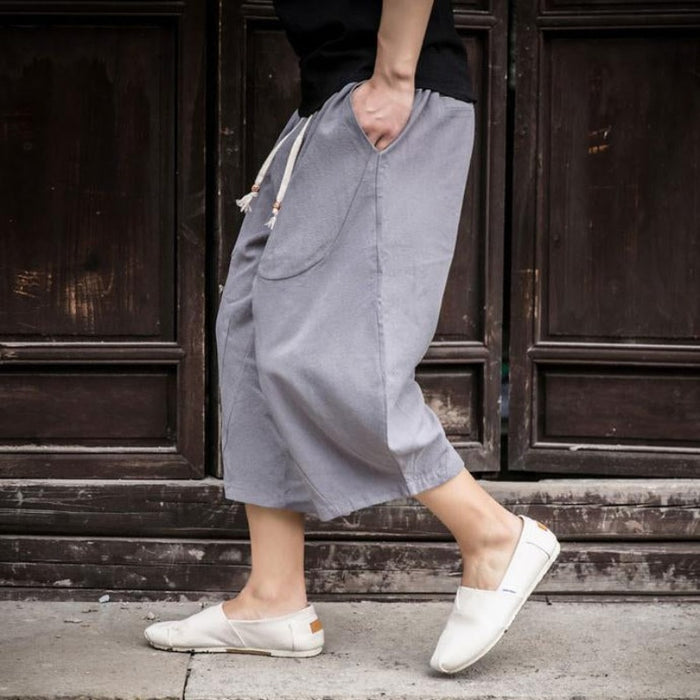 Summer Loose Calf Length Pants