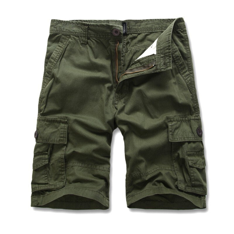 Summer Men's Cargo Cotton Casual Short