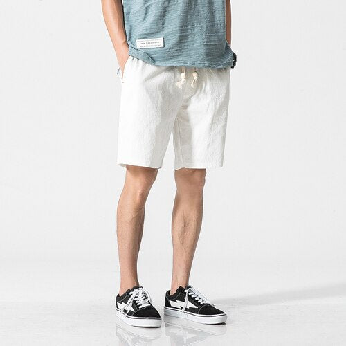 Men's Summer Street Style Linen Shorts