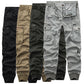 Casual Solid Breathable Trousers Pants