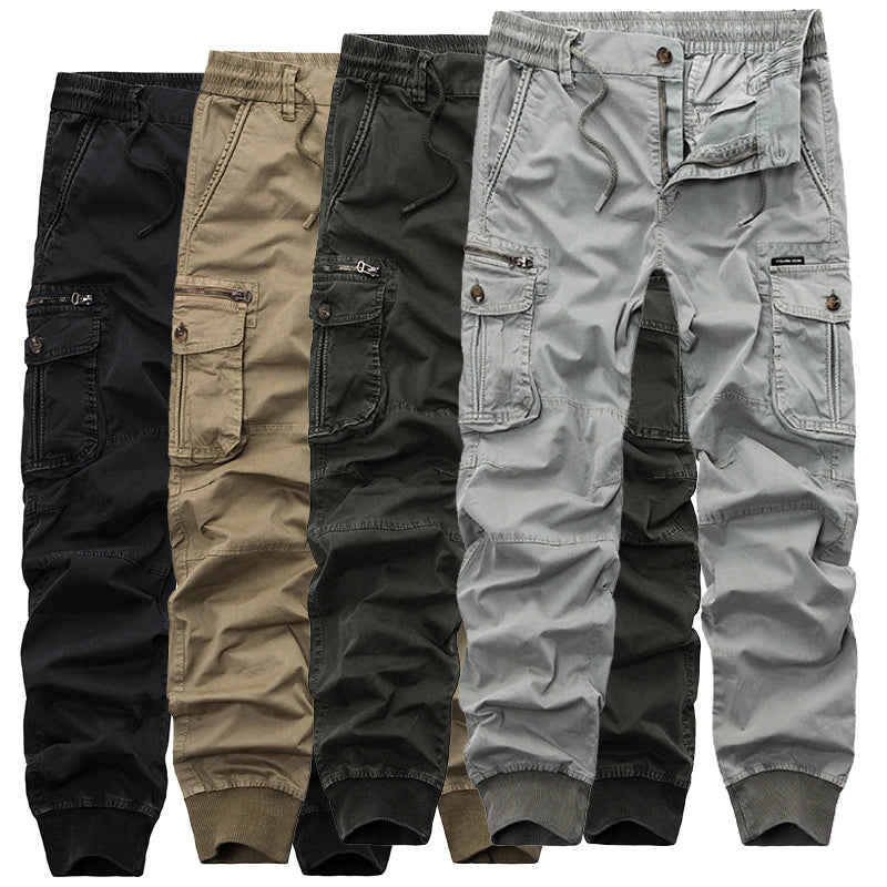 Casual Solid Breathable Trousers Pants