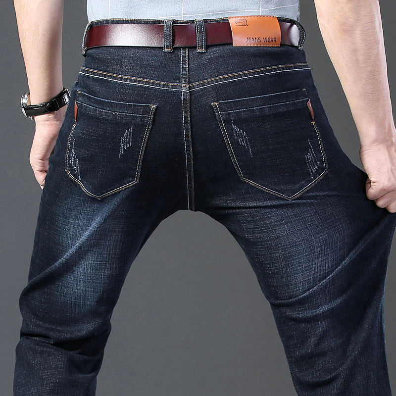 Casual Men Comfortable Jeans Pants