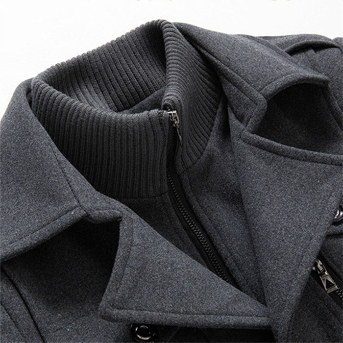 Winter Warm Double Neck Trench Coat