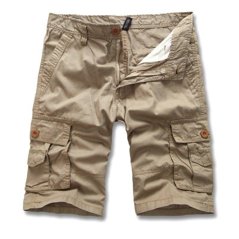 Summer Men's Cargo Cotton Casual Short