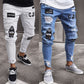 Straight Hip Hop Denim Jeans Pants