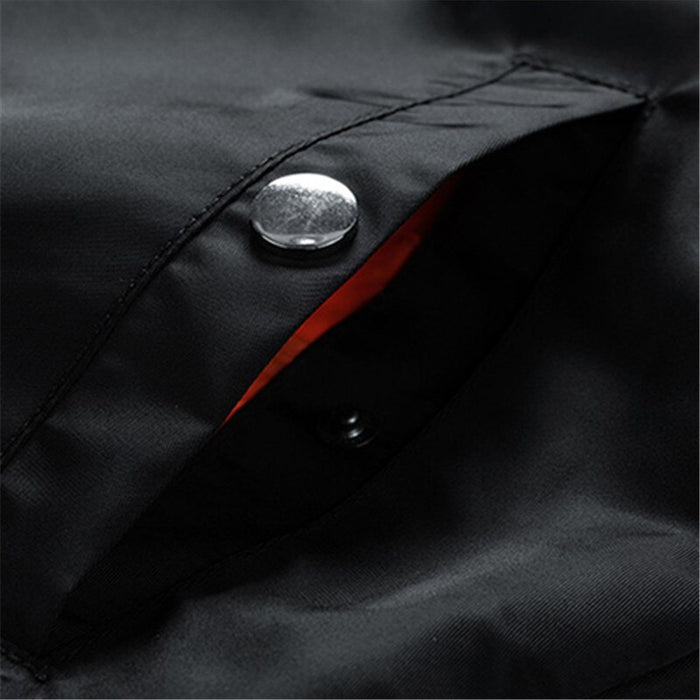 Zipper Pockets Winter Men's Bomber Jacket