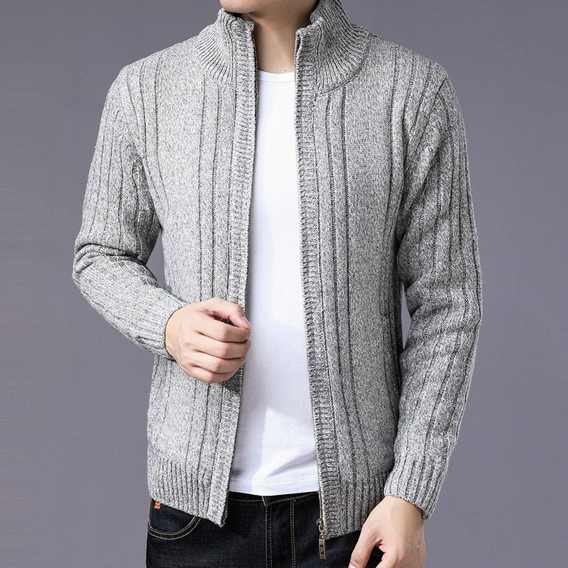 Men's Warm Knitted Cardigan