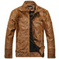 Men's Motorcycle Leather Jacket Coats