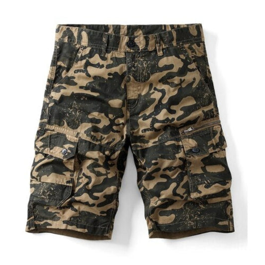 Fashion Camouflage Knee Length Shorts For Men