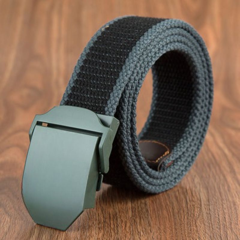 Men's Tactical Cargo Military Automatic Buckle Belt