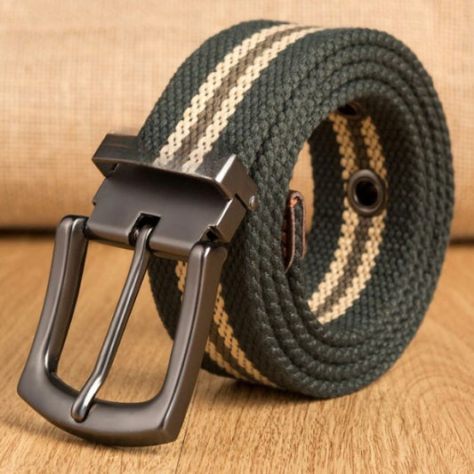 Men's Tactical Military Belt With Metal Buckle