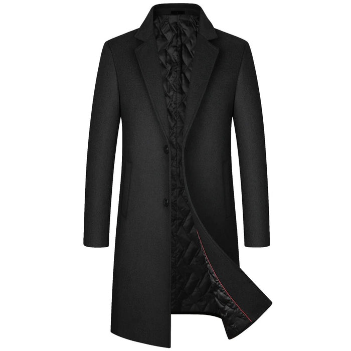 Men's Warm Casual Long Coat