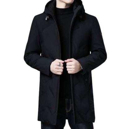 Men's Warm Hooded Outdoor Down Jacket