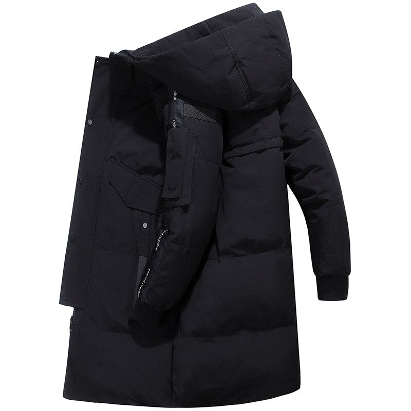 Men's Thick Warm Hooded Jacket