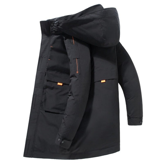 Men's Winter Long Warm Down Jacket