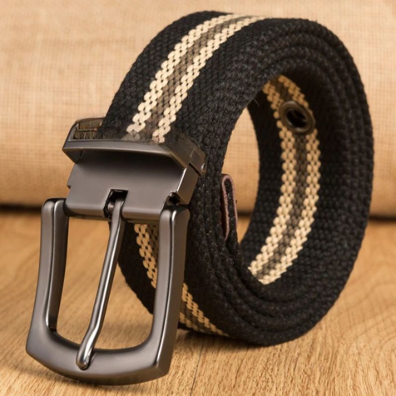 Men's Tactical Military Belt With Metal Buckle