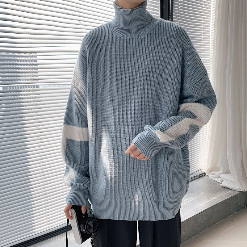 Men's Striped Casual Knitted Pullovers