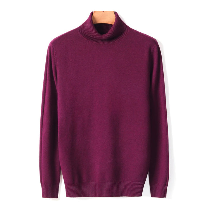 Men's Knitted Slim Fit Pullovers