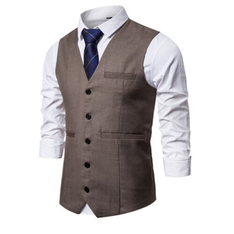 Men's Vintage Formal Blazer Vests