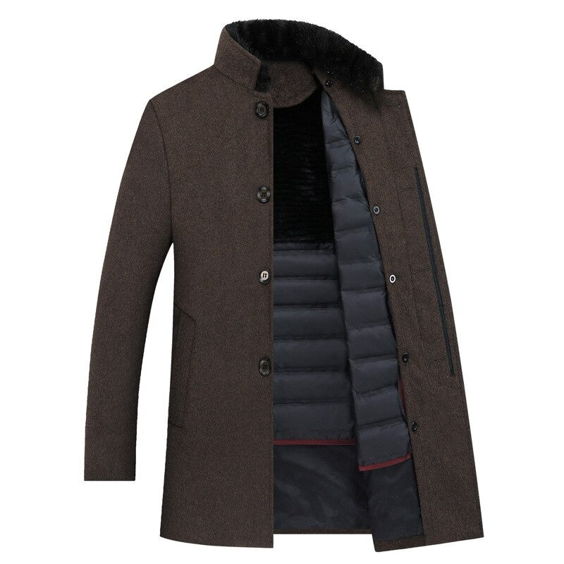 Men's Warm Casual Thick Coat