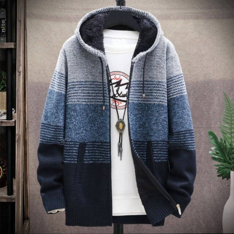Men's Casual Knitted Cardigan Sweater