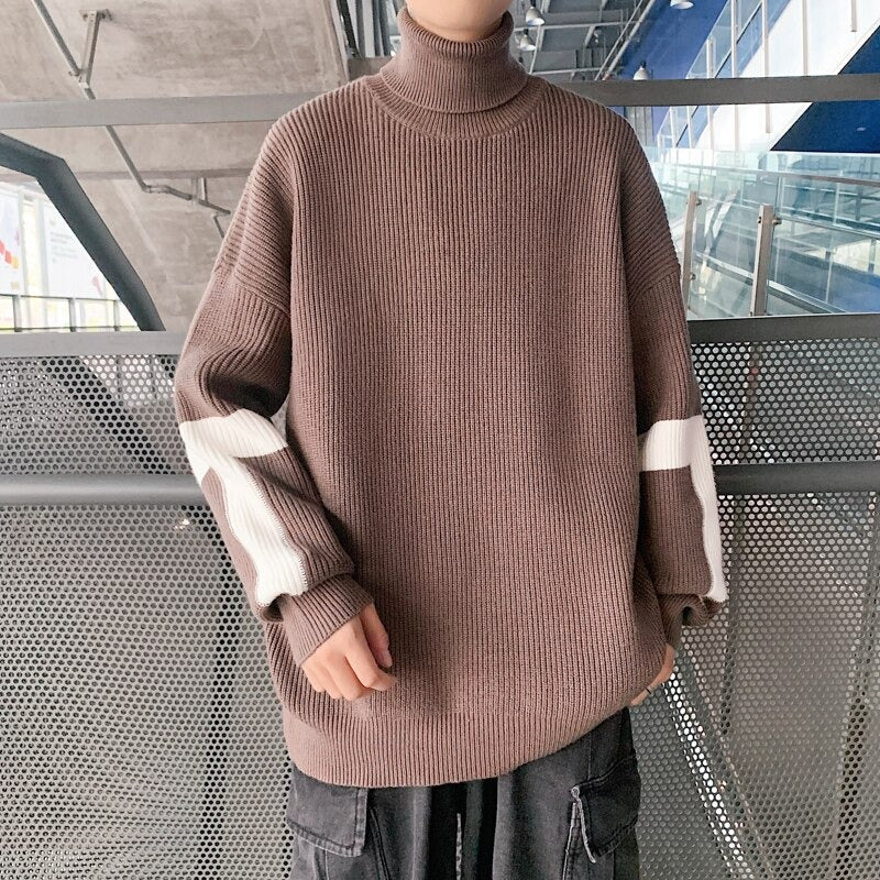 Men's Striped Casual Knitted Pullovers