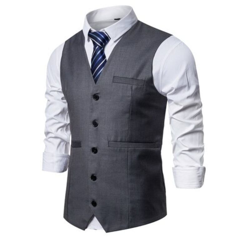 Men's Vintage Formal Blazer Vests