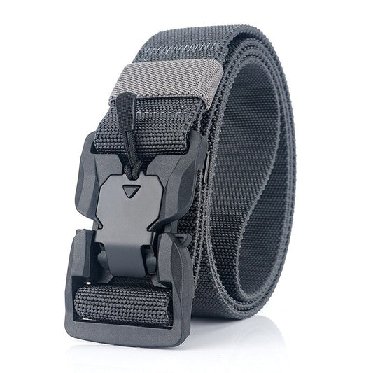 Men's Tactical Belt With Magnetic Buckle