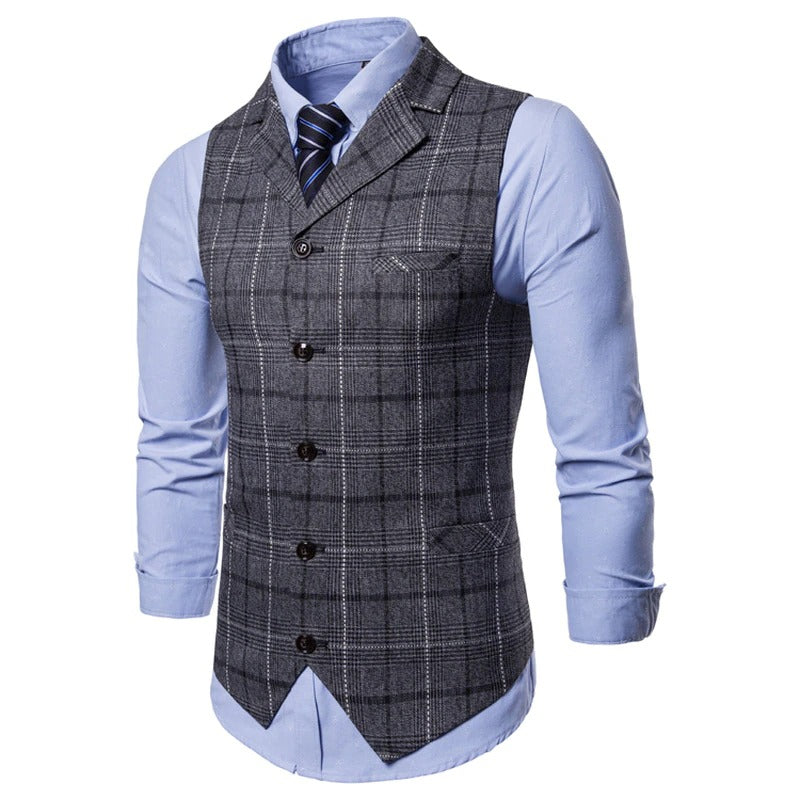 Men's Sleeveless Smart Casual Suit Vest