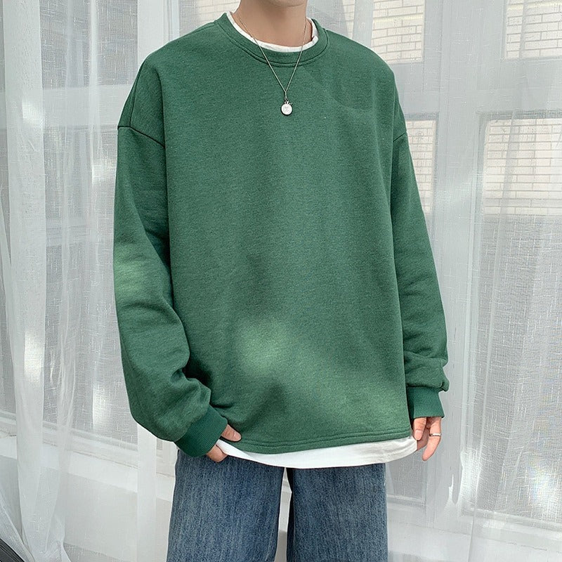 New Men Oversized Sweatshirts Pullover